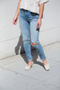 GRLFRND karolina high rise jean in what is life - Thumbnail 2