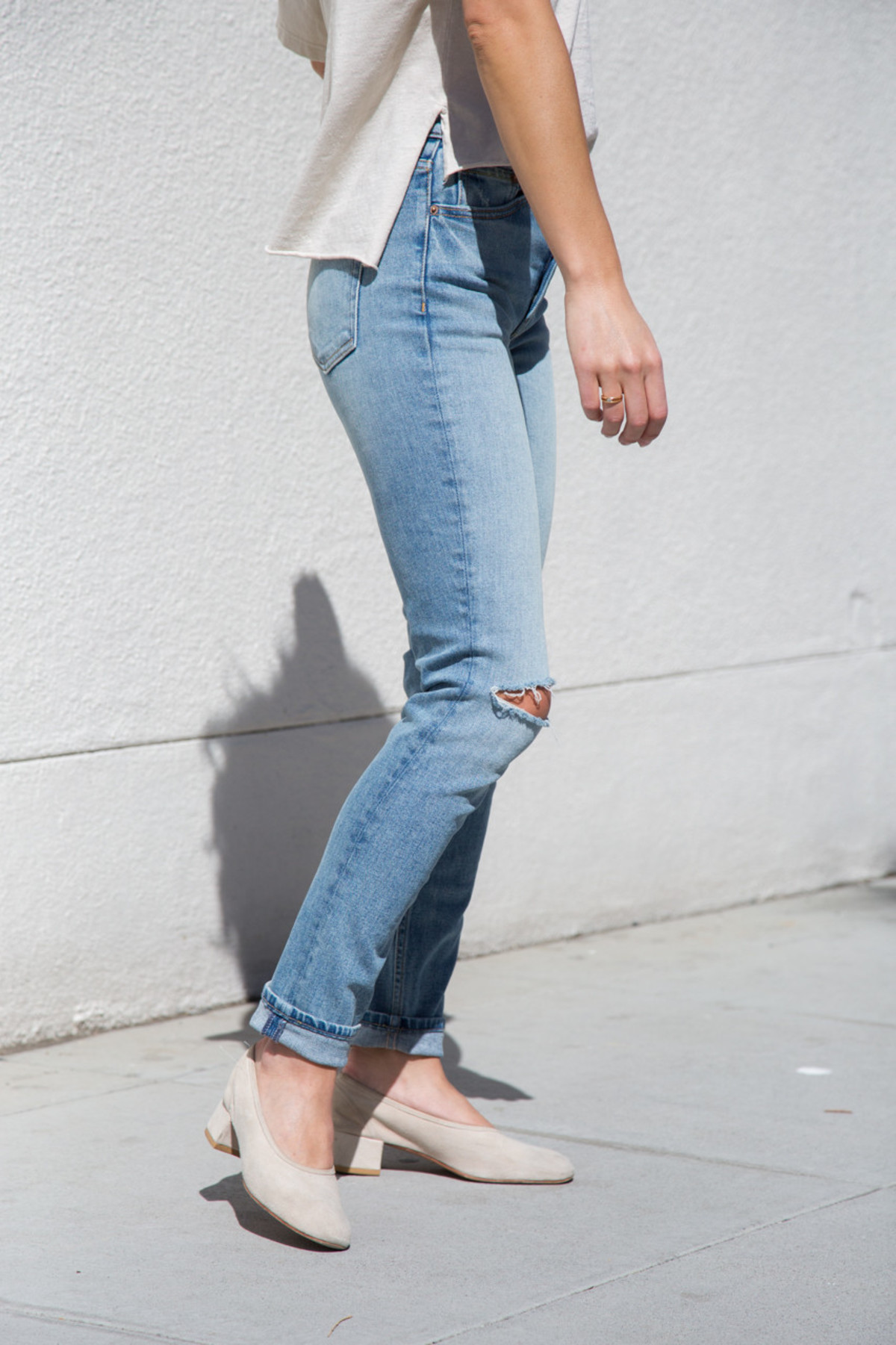 GRLFRND karolina high rise jean in what is life - Image 3 of 8