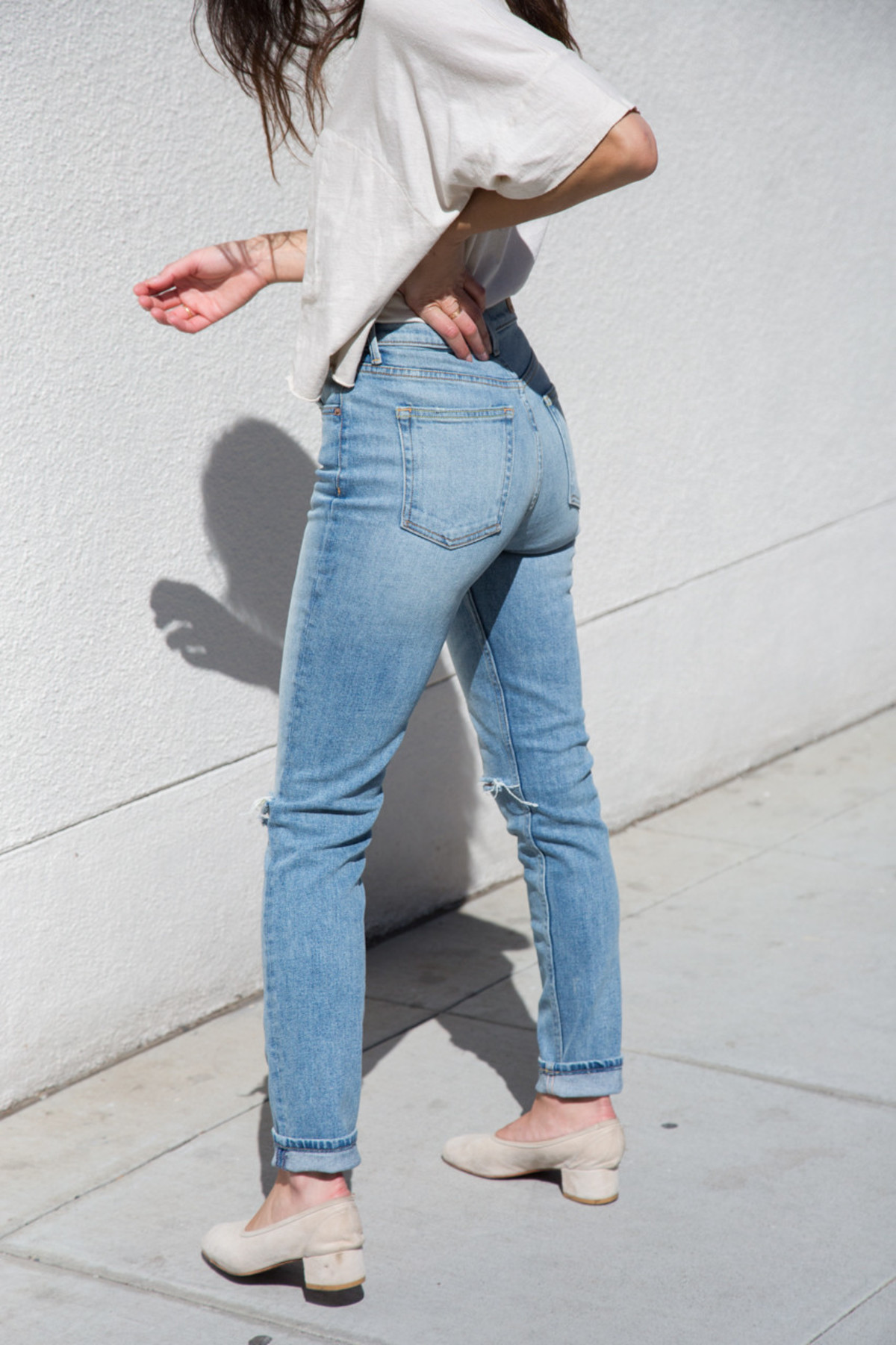 GRLFRND karolina high rise jean in what is life - Image 4 of 8