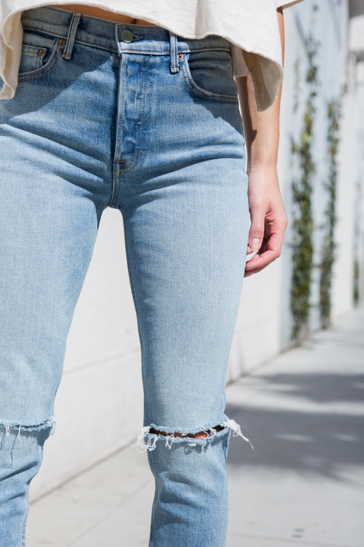 GRLFRND karolina high rise jean in what is life - Image 6 of 8