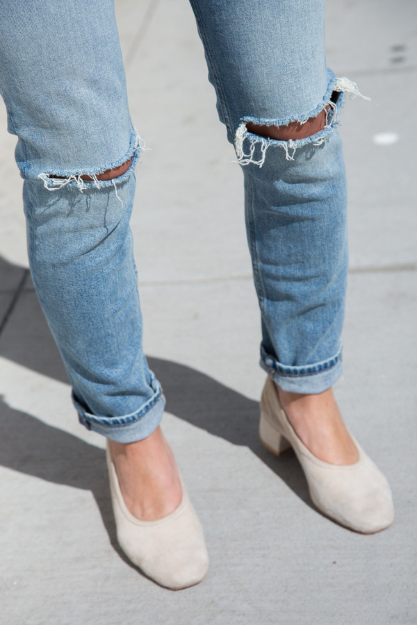 GRLFRND karolina high rise jean in what is life