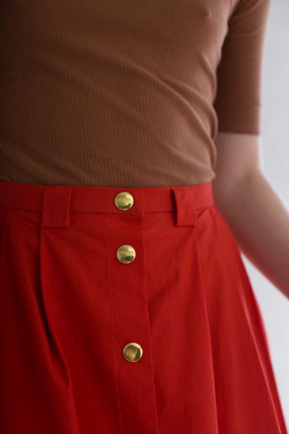 Creatures of Comfort Valentina Skirt in Poppy Garmentory