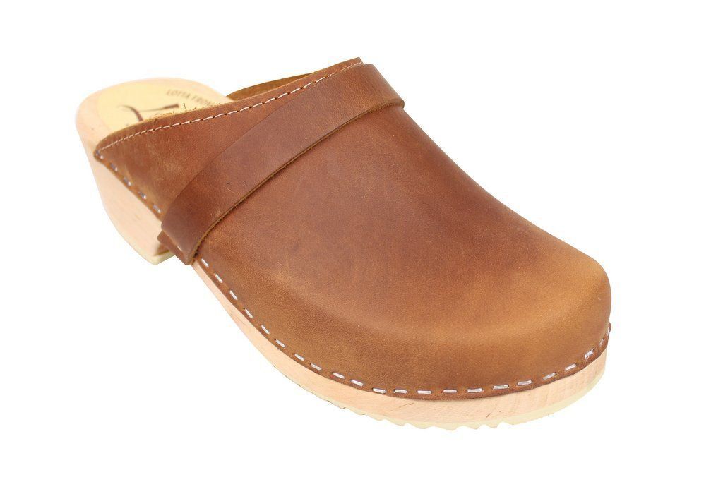 STOCKHOLM LOTTA CLASSIC CLOGS NUBUCK BROWN Garmentory