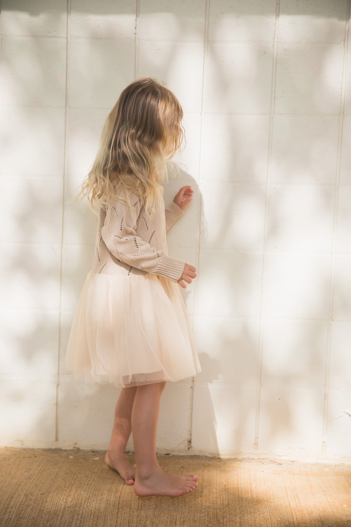 Kids Ren Dress - Beige - Image 1 of 3