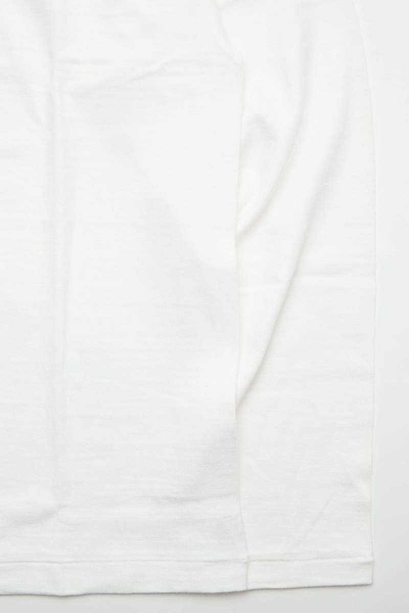 Warehouse & Co. Long Sleeve Crewneck T Shirt - Off White