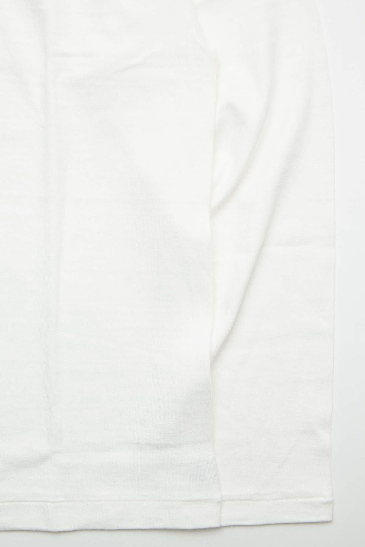 Warehouse & Co. Long Sleeve Crewneck T Shirt - Off White - Image 3 of 7