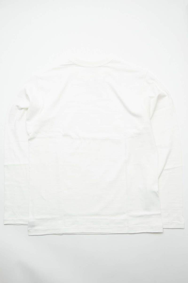 Warehouse & Co. Long Sleeve Crewneck T Shirt - Off White