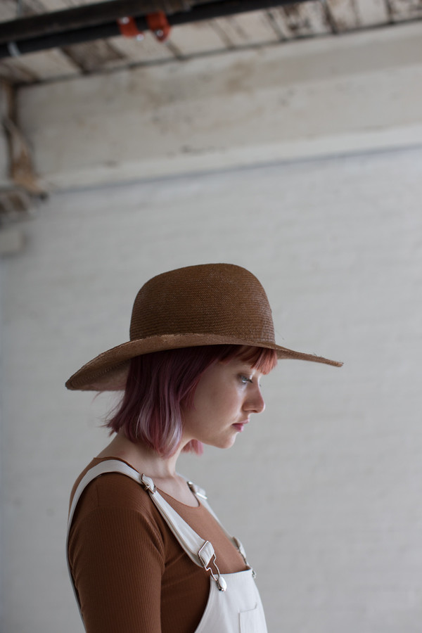 Reinhard Plank Dohan Straw Hat in Terra | Garmentory display picture 2