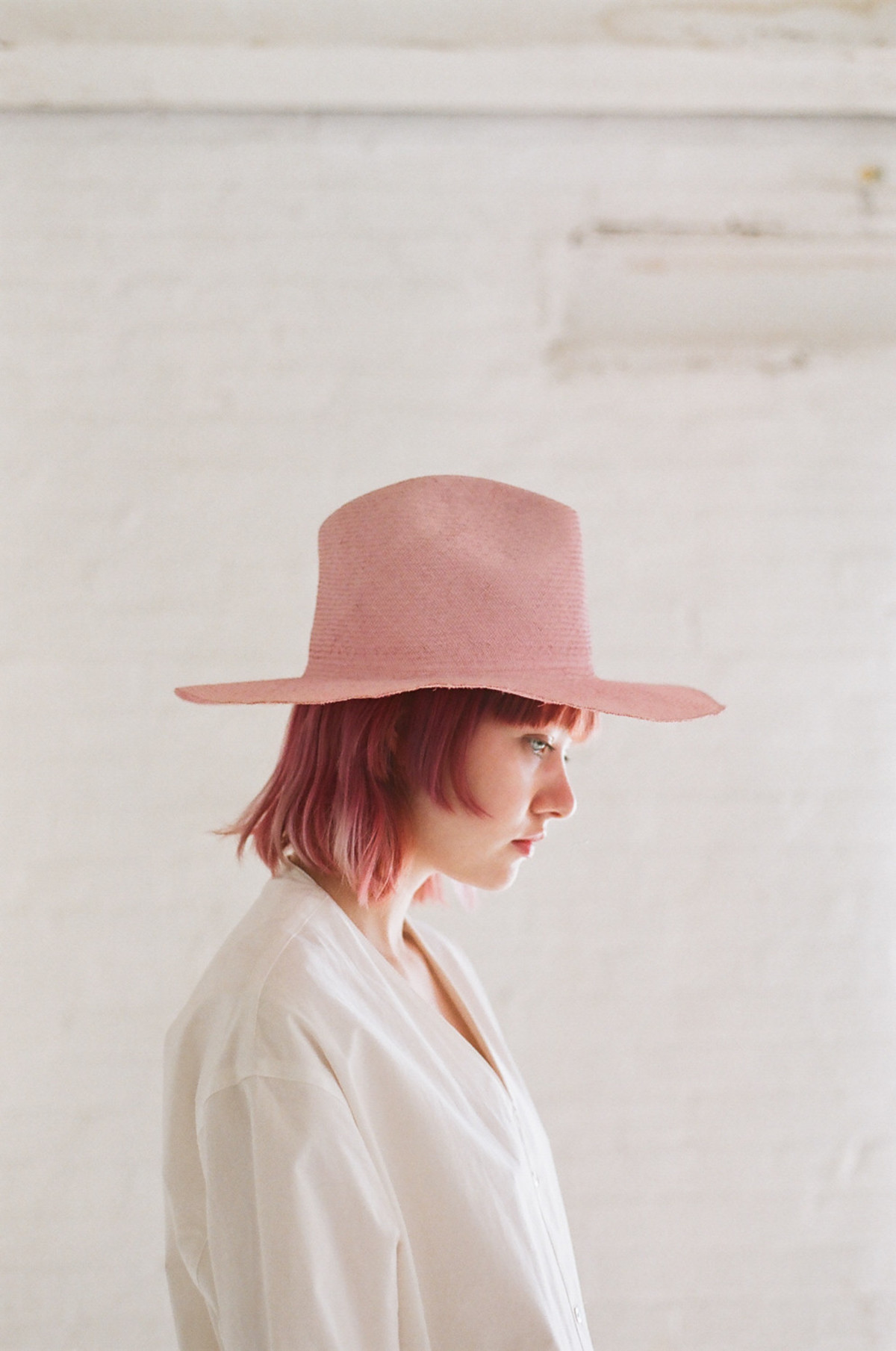 一番人気物 Straw Open Laila Plank Reinhard Hat Garmentory | Rose in 帽子