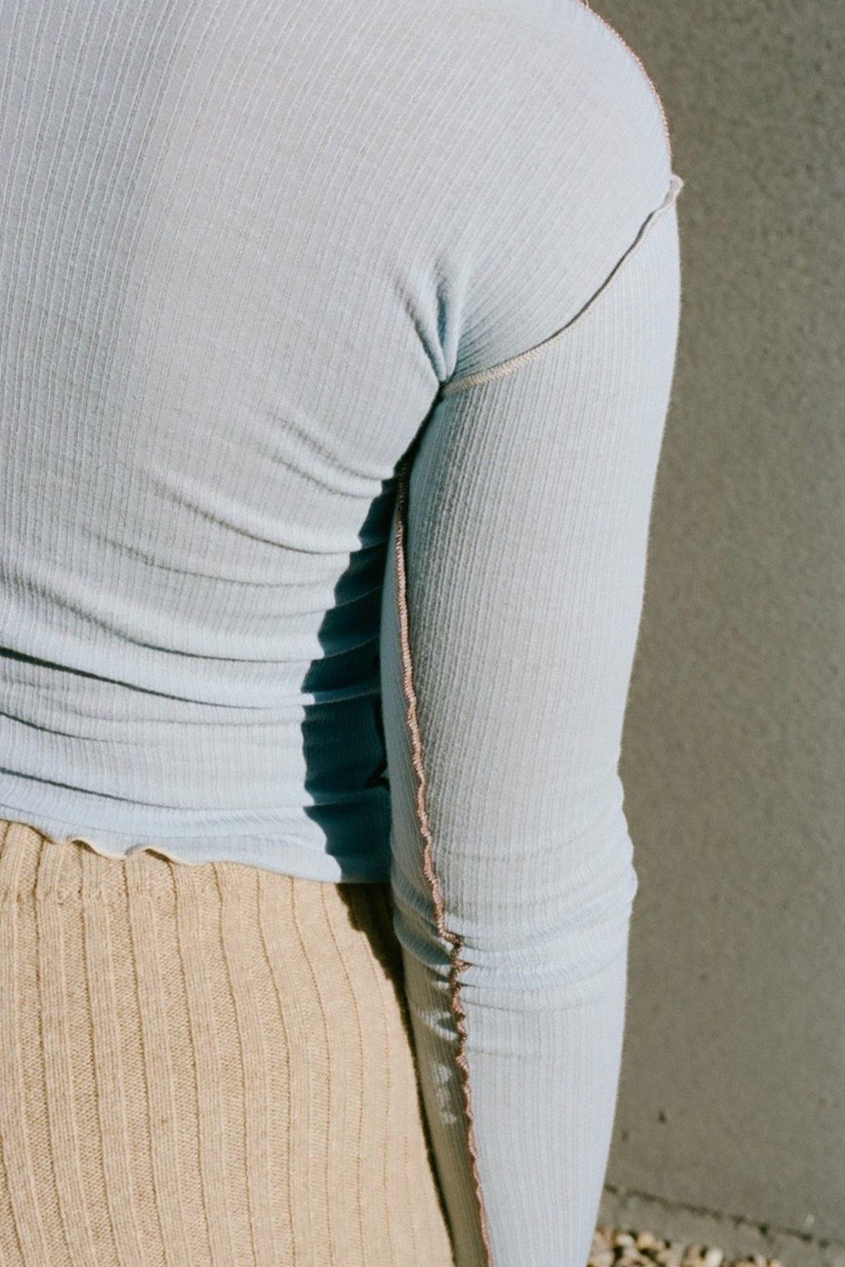 Baserange Vein Long Sleeve - Kev Blue | Garmentory