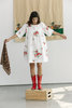 Carleen Short Tent Dress - Roses - Thumbnail 6
