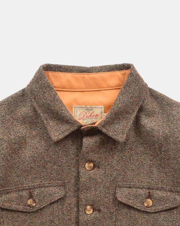 Dehen Crissman Overshirt - Camo Tweed | Garmentory