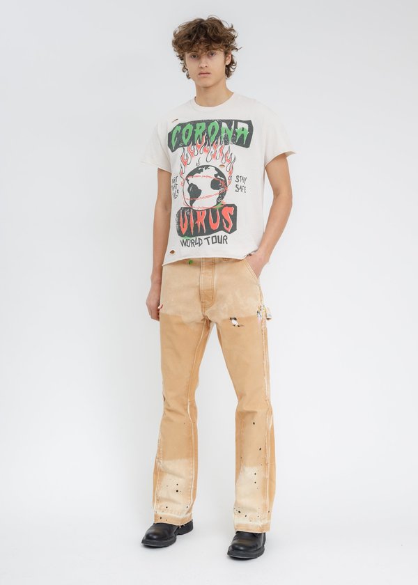 GALLERY DEPT. ATK CORONA TOUR T-Shirt - White | Garmentory