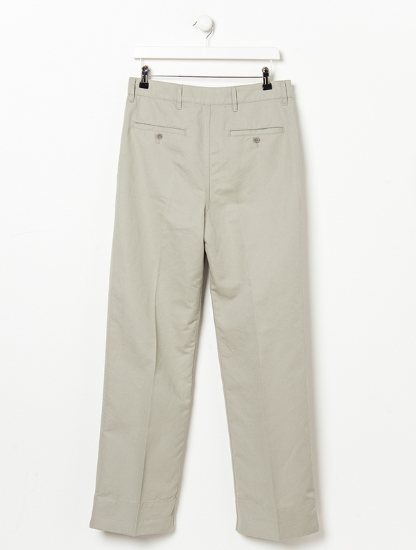 Lemaire Light Grey Work Pants | Garmentory