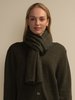 PURECASHMERE NYC Oversized Scarf - Military - Thumbnail 1