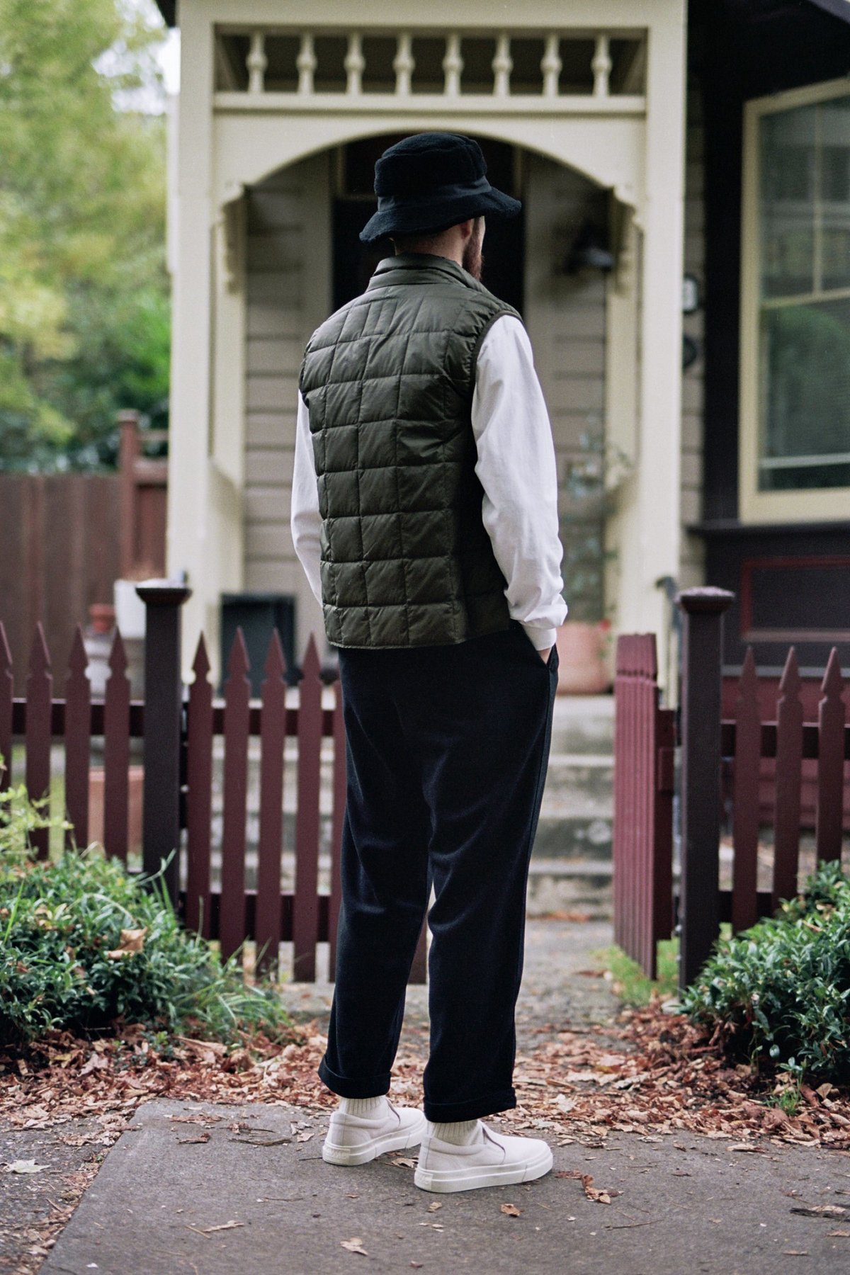 2 Tuck Tapered Pants②combat wool Wool Double-Face Pleated Tapered Pants