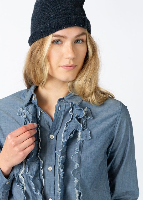 Uqnatu TULIP TUX SHIRT - Chambray