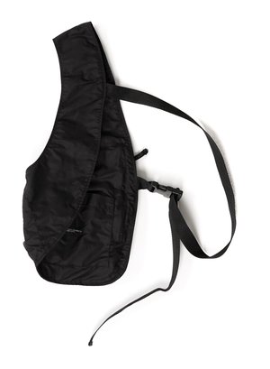 Engineered Garments Flight Satin Nylon Shoulder Vest - Black