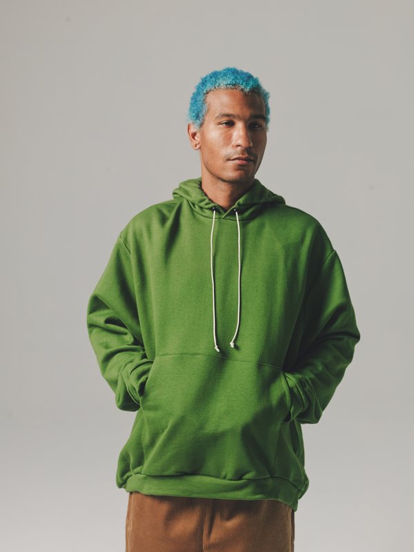 Camiel Fortgens Oversized Heavy Jersey Hoodie - Green | Garmentory