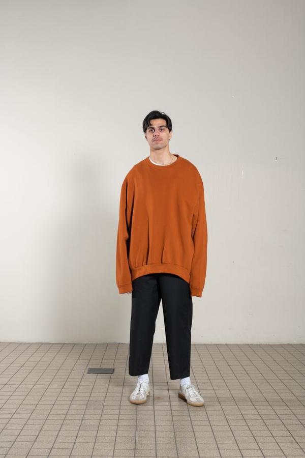 Camiel Fortgens Oversized Crewneck Heavy Jersey Sweatshirt 