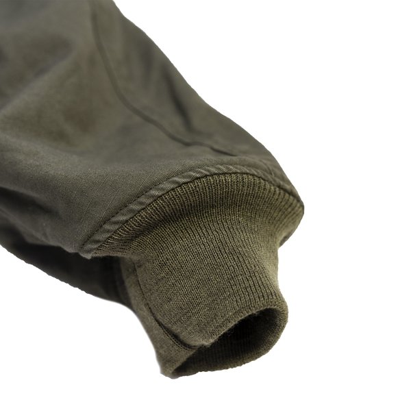 Engineered Garments Aviator Jacket - Olive Heavyweight Cotton
