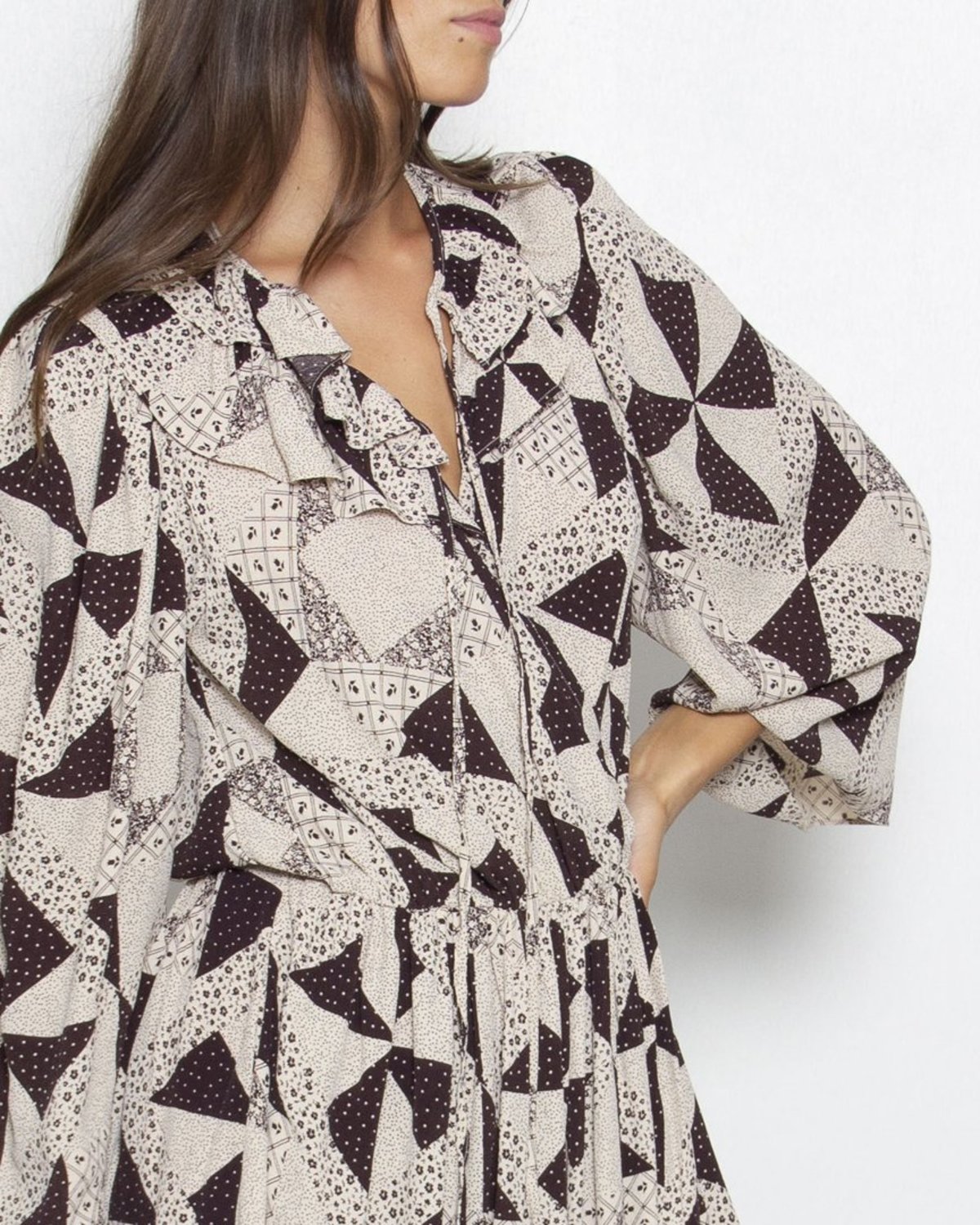 LAURENCE BRAS Tortue Dress - Geo - Image 4 of 4