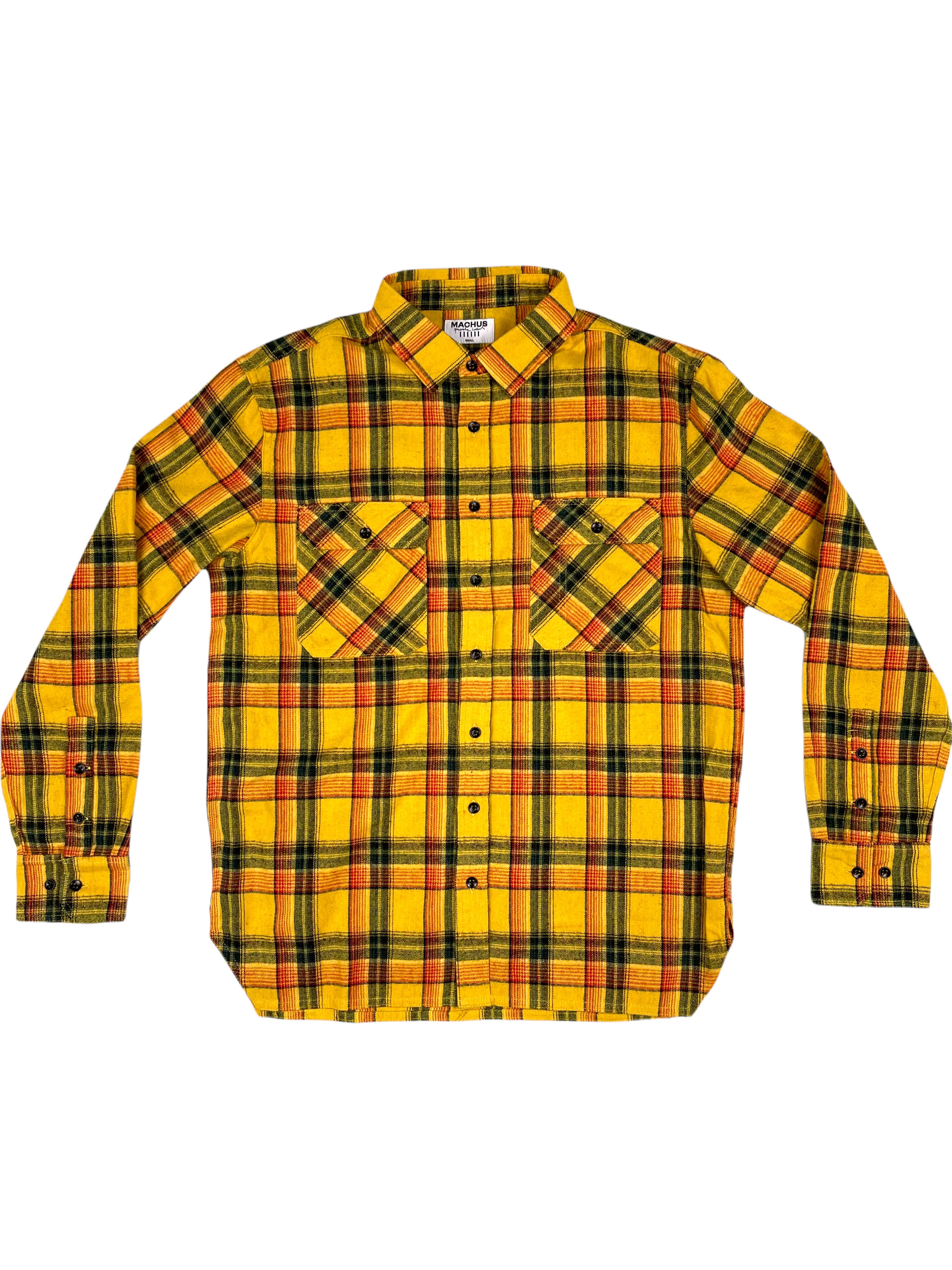 Machus Light Flannel - Vintage Yellow 