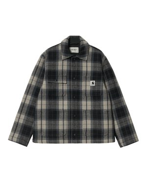 CARHARTT WIP Chaqueta W Blaine Jacket - Blaine Check Hammer