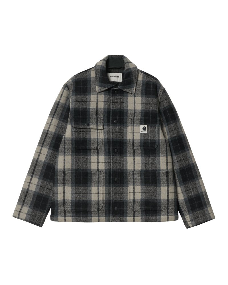 CARHARTT WIP Chaqueta W Blaine Jacket - Blaine Check Hammer