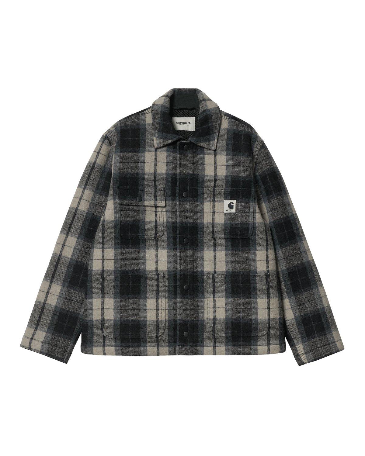 CARHARTT WIP Chaqueta W Blaine Jacket - Blaine Check Hammer
