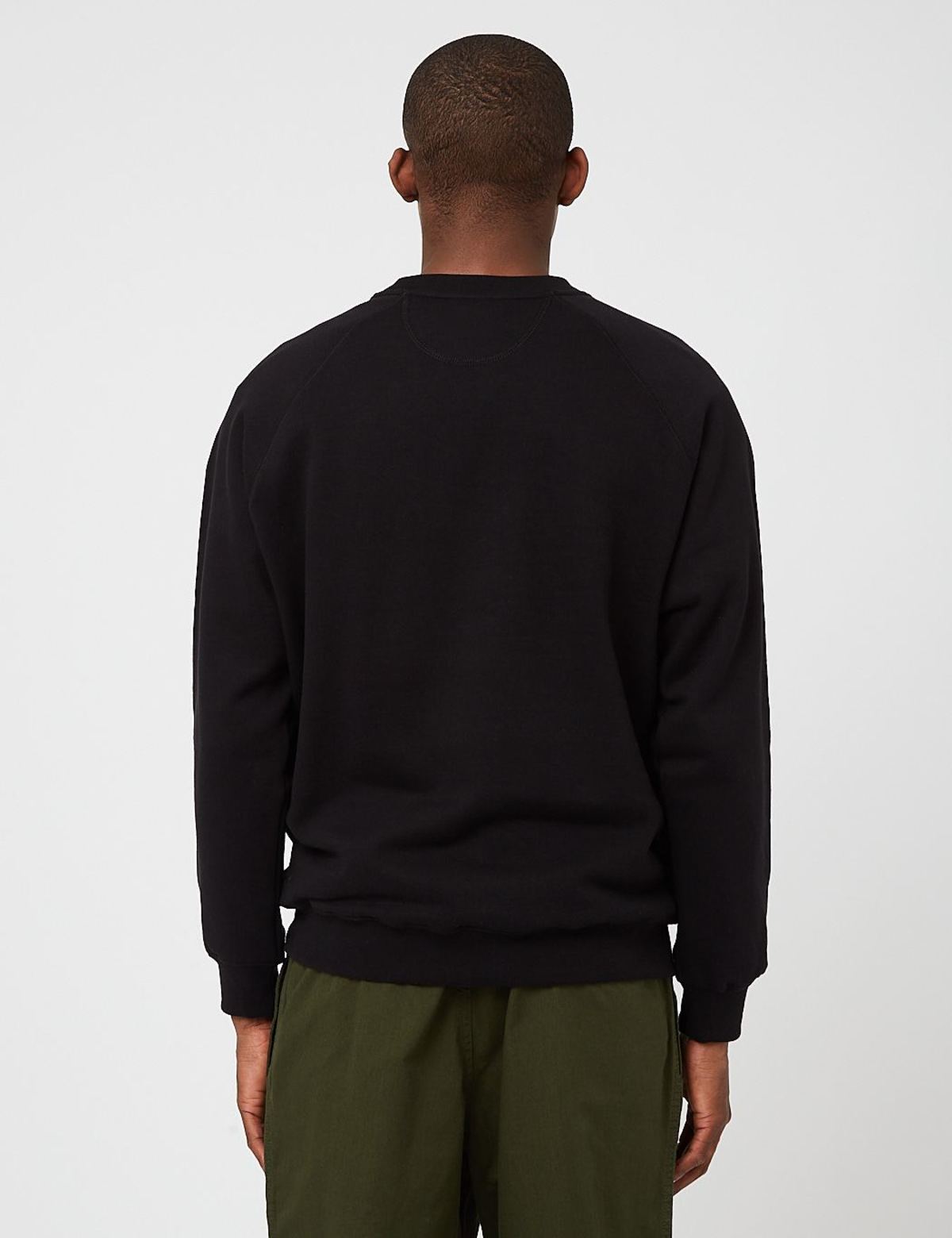 Polar Skate Co. Default Crewneck Sweatshirt - Black | Garmentory