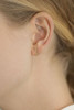 Kathleen Whitaker Medium Stitch Earring - Gold - Thumbnail 1