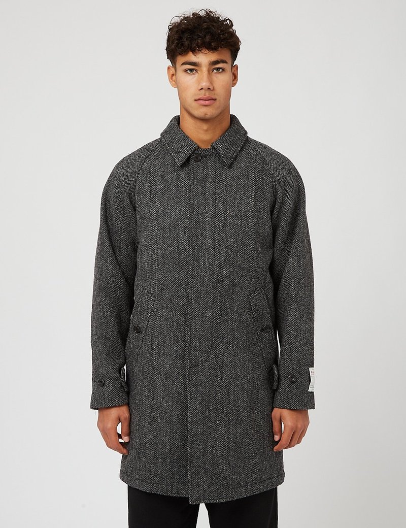 ジャケット・アウター BEAMS PLUS Bal Collar Coat Harris Tweed Beams_Plus_Japan_FW22_Harris_T