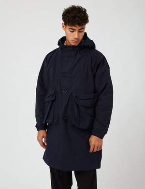 Snow Peak Indigo C/N Anorak Jacket - Indigo Blue | Garmentory