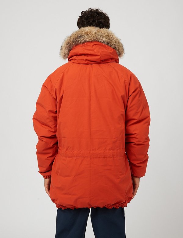 Nigel Cabourn Everest Parka - Orange | Garmentory