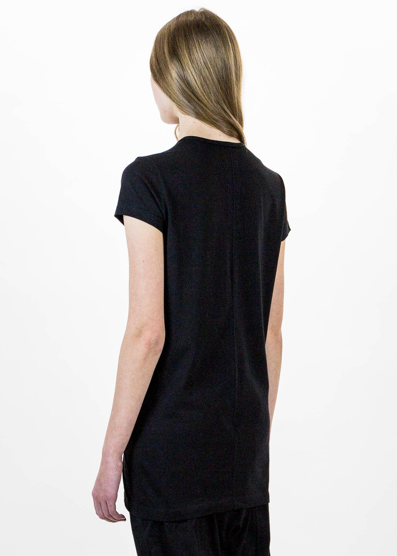 Rick Owens Drkshdw Black Geometric T-Shirt | Garmentory Rick Owens Drkshdw Black Geometric T-Shirt | Garmentory