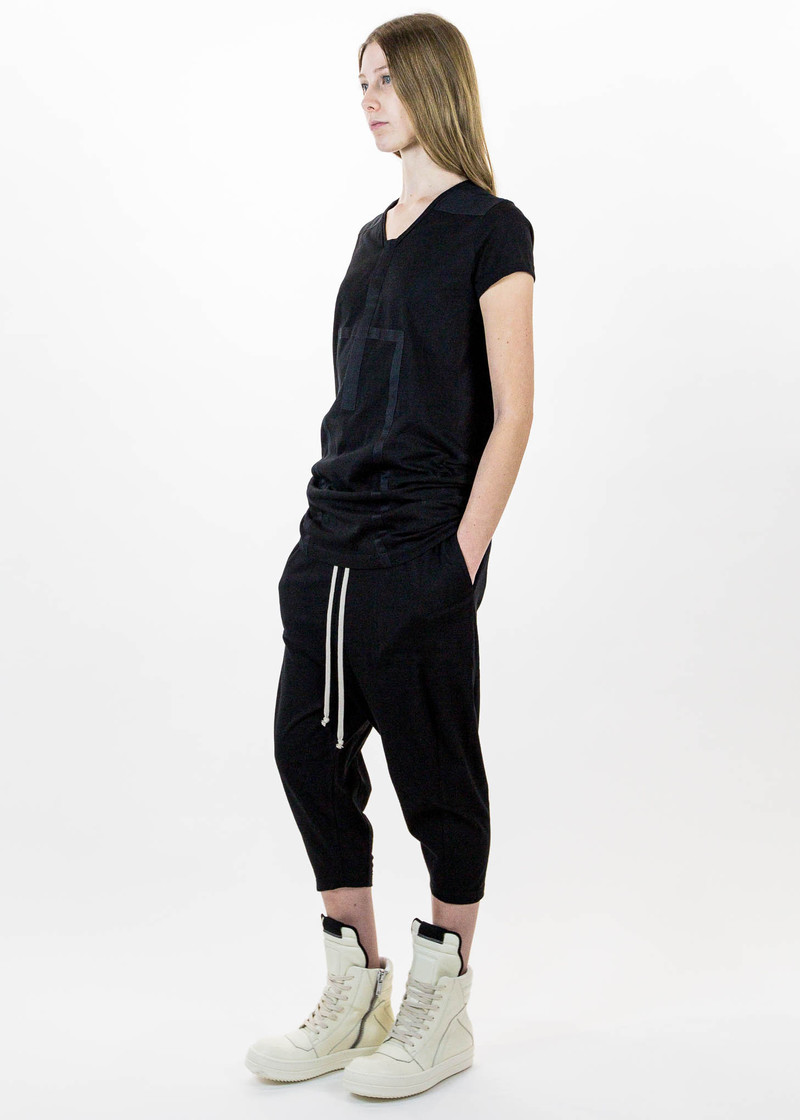 Rick Owens Drkshdw Black Geometric T-Shirt | Garmentory