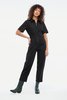 Lacausa Pico Jumpsuit - Tar - Thumbnail 2