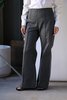Ganni Recycled Kick Flare Trousers - Phantom - Thumbnail 4