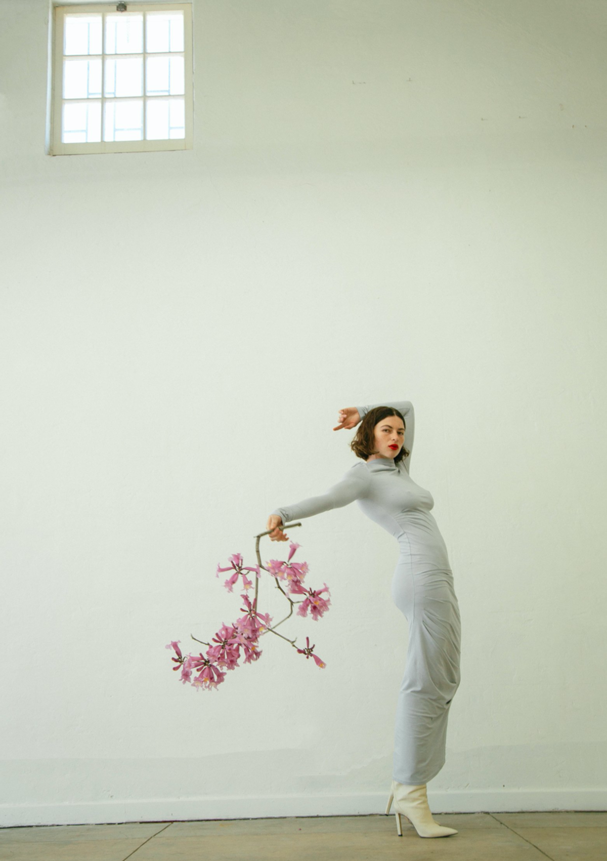 Line by K Asher Dress - Silver | Garmentory