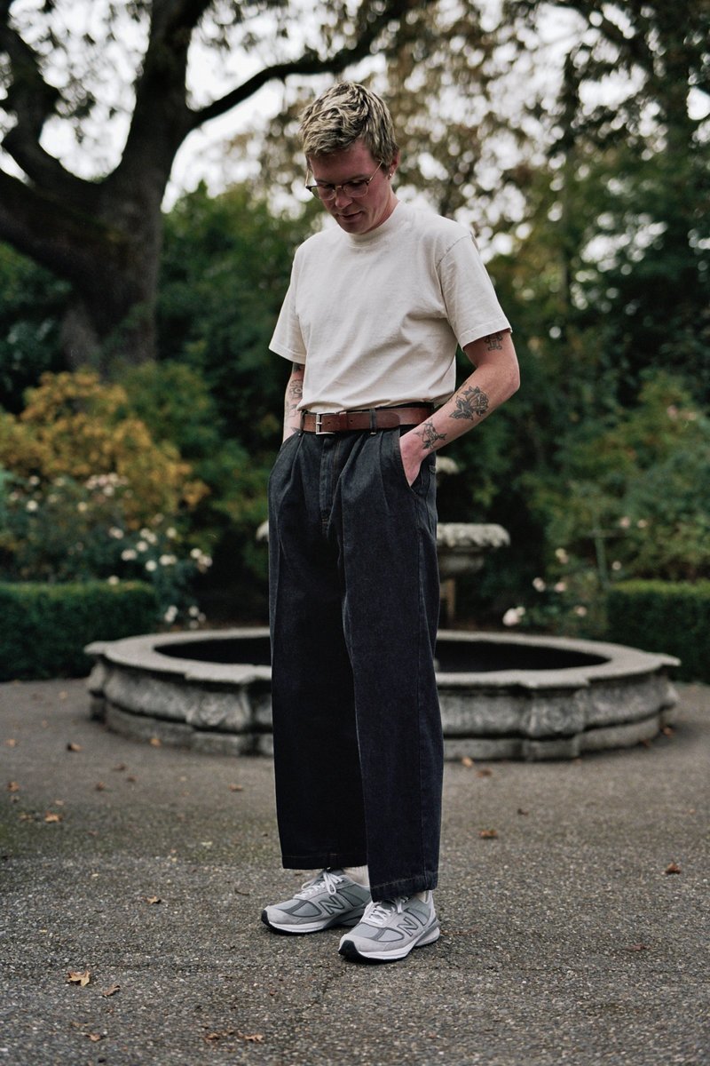 mfpen bigger jeans raw black バギー mfpen Bigger Jeans - Raw Black | Garmentory