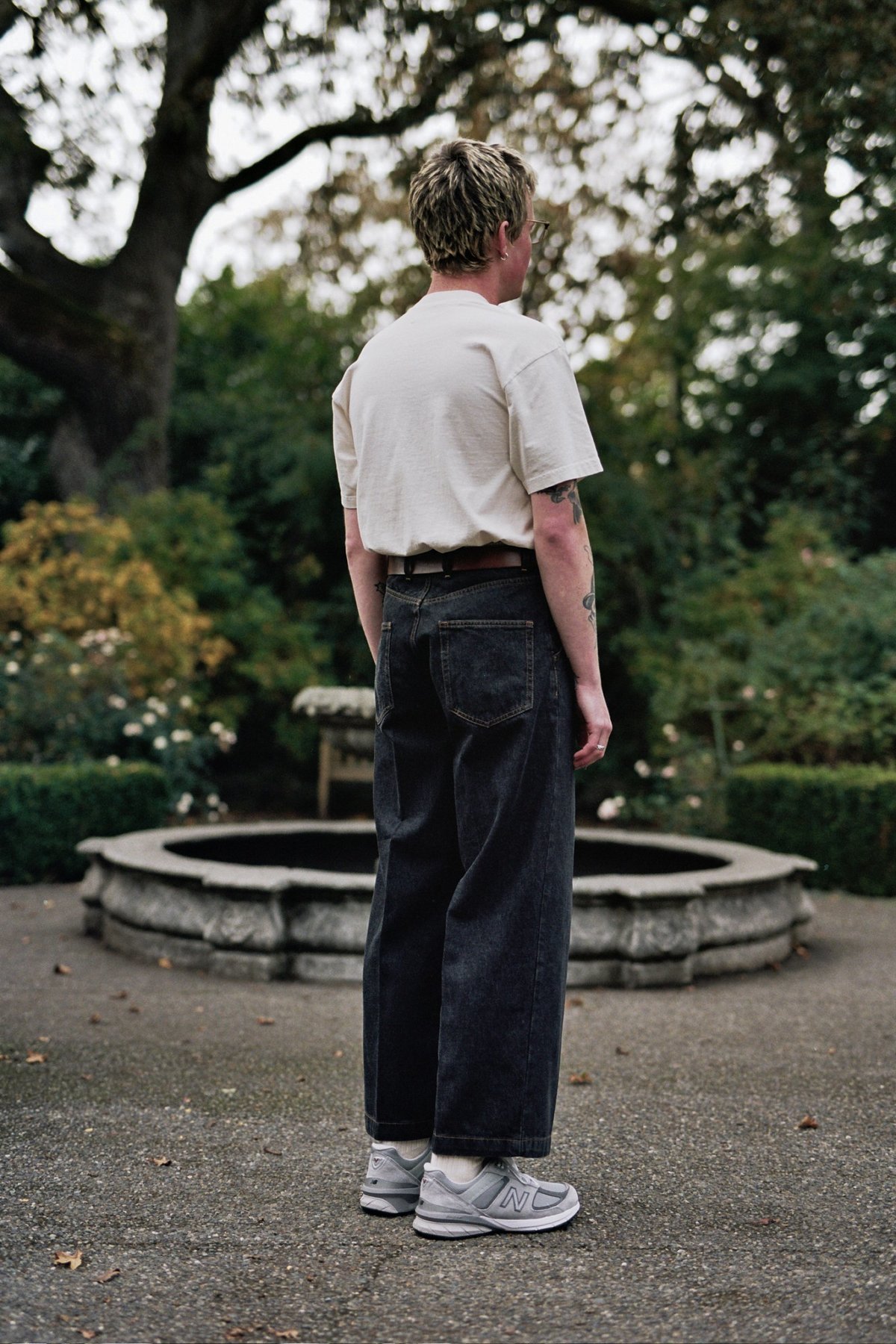 mfpen bigger jeans raw black バギー Bigger-Jeans-Raw-Black-