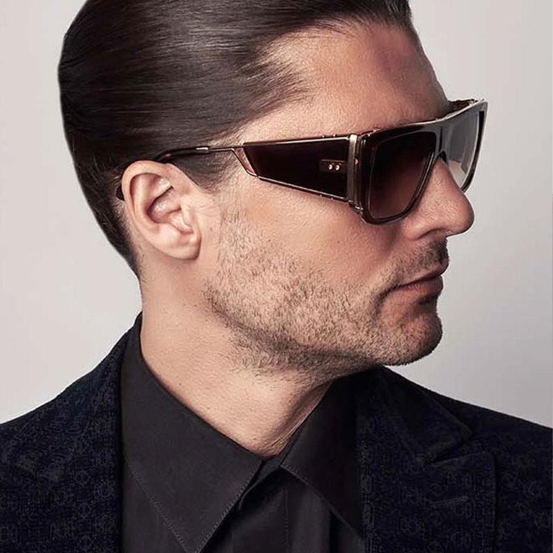 Dita Souliner One Sunglasses - Dark Brown Swirl | Garmentory