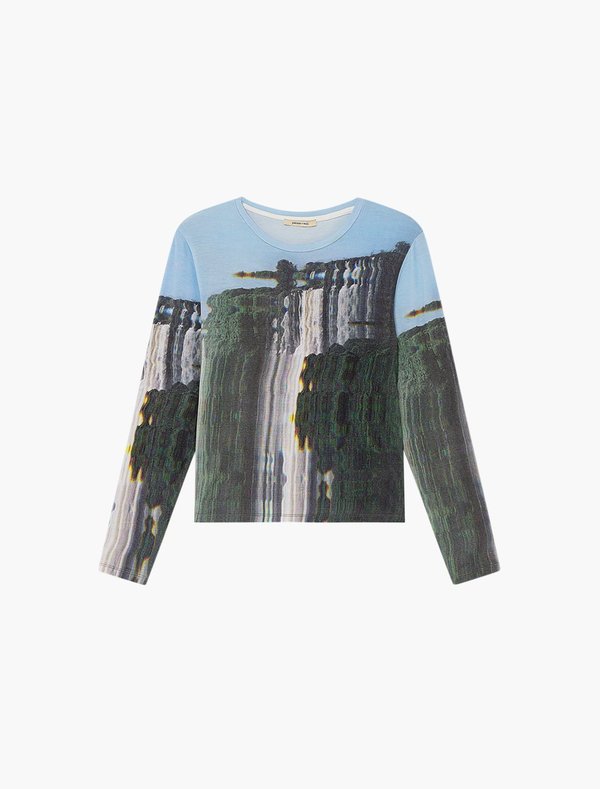 Paloma Wool Victoria Long Sleeve T-Shirt - Forest Green | Garmentory