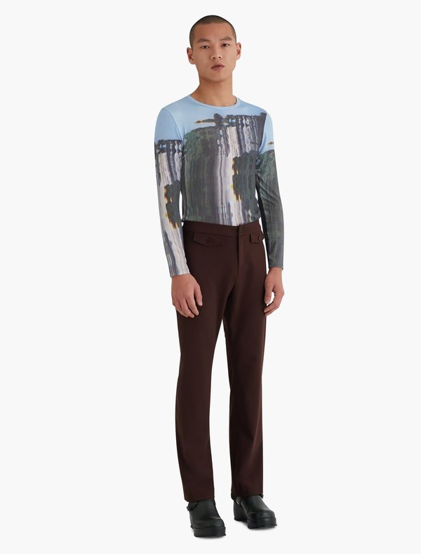Paloma Wool Victoria Long Sleeve T-Shirt - Forest Green | Garmentory