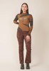 Paloma Wool Mila Top - Dark Brown - Thumbnail 2