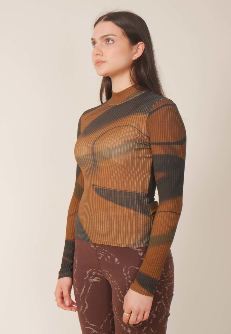 Paloma Wool Mila Top - Dark Brown