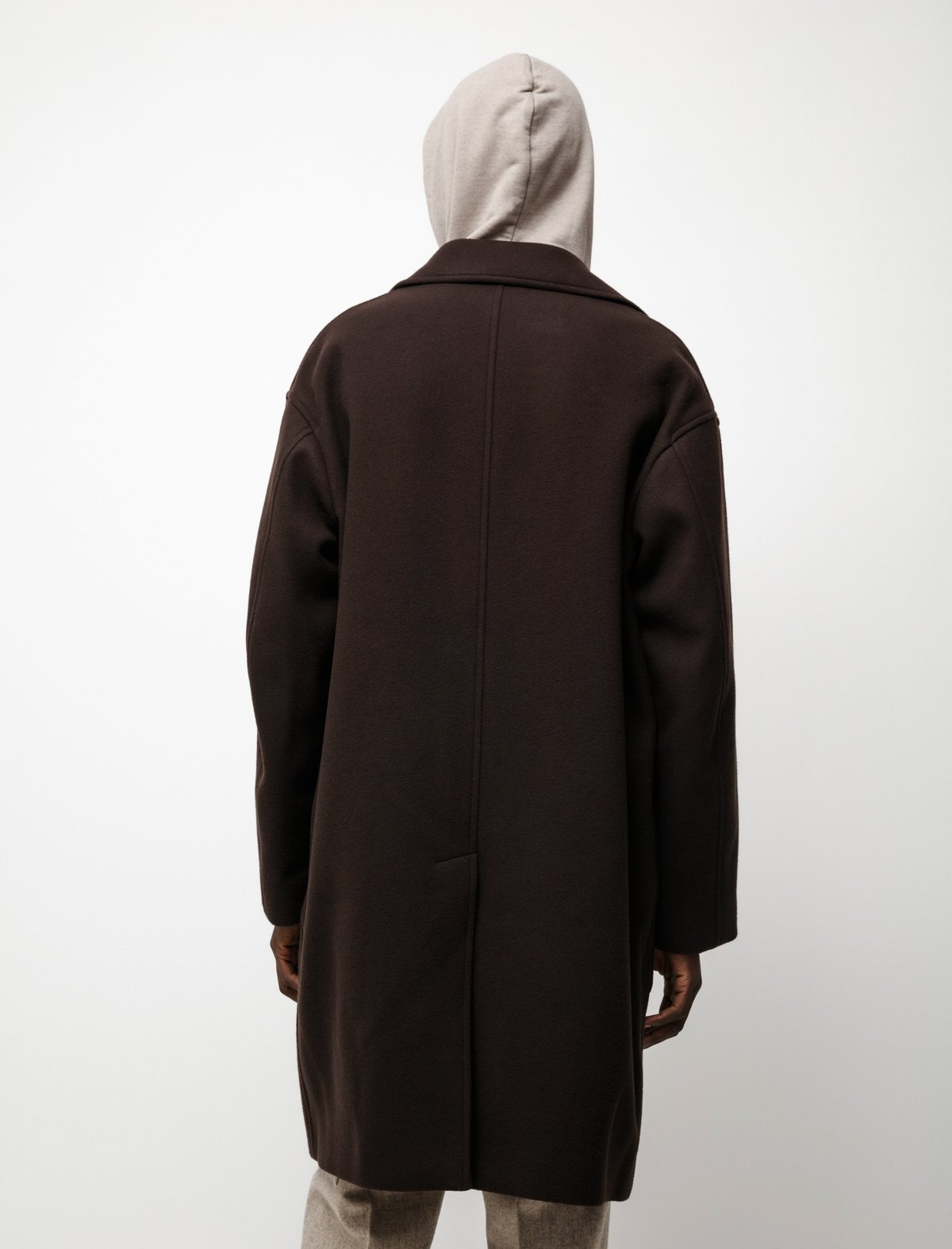 AURALEE（オーラリー） DOUBLE CLOTH MELTON  COAT Auralee W Double Cloth Super Fine Melton Coat Light Beige