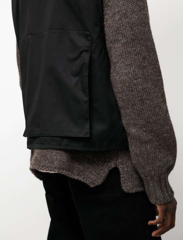 Lemaire Reporter Vest - Black | Garmentory