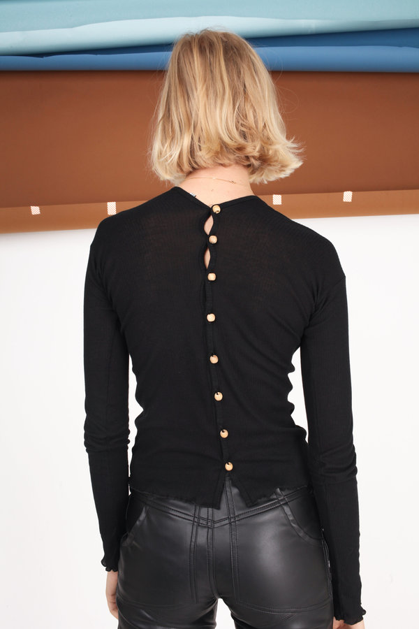 Baserange Tav Top - Black | Garmentory